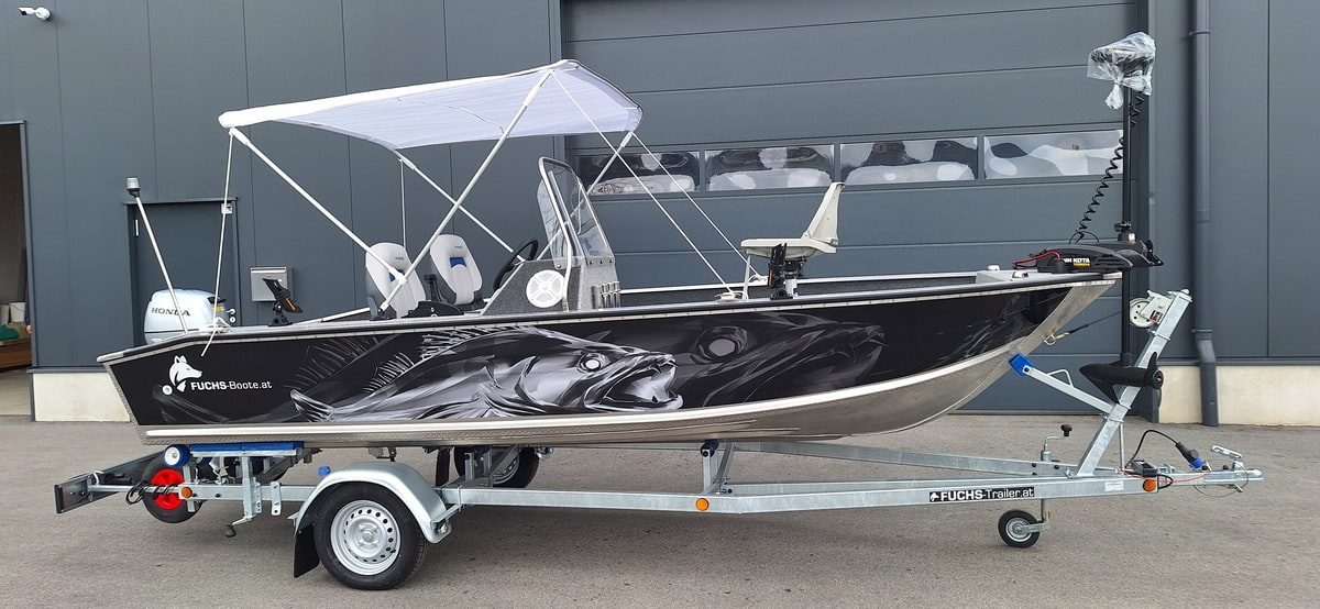 500 Fish DLX SC - 500 cm Alu Boot
