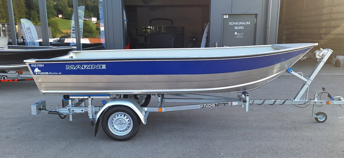 450 Fish - 445 cm Alu Boot
